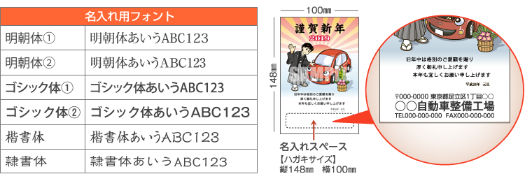 名入れサービス
